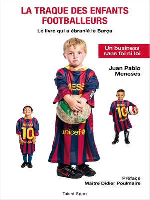 cover image of La traque des enfants footballeurs
